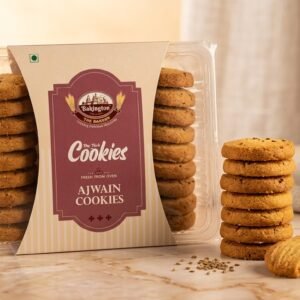Bakington Ajwain Cookies – Crispy & Delicious