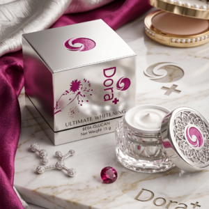Dora+ Ultimate Whitening Beta-Glucan Cream – 15 g | Skin Brightening & Hydrating Cream