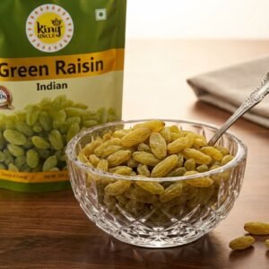 King Uncle Premium Indian Green Raisins (Kismis) – 250 g