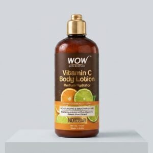 WOW Skin Science Vitamin C Body Lotion – Medium Hydrator with Kakadu Plum Extract (400 ml)