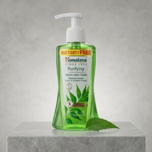 Himalaya Purifying Neem Face Wash – Oil Control & Pimple Care - Buy 1 Get 1 Free