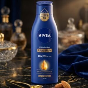 NIVEA Oil in Lotion Ultra Rich Body Lotion with Natural Almond Oil – 200ml