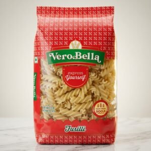 VeroBella Fusilli Pasta – Made from Sooji (Semolina), 500g - Buy 1 Get 1