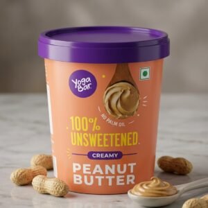 Yoga Bar 100% Unsweetened Creamy Peanut Butter