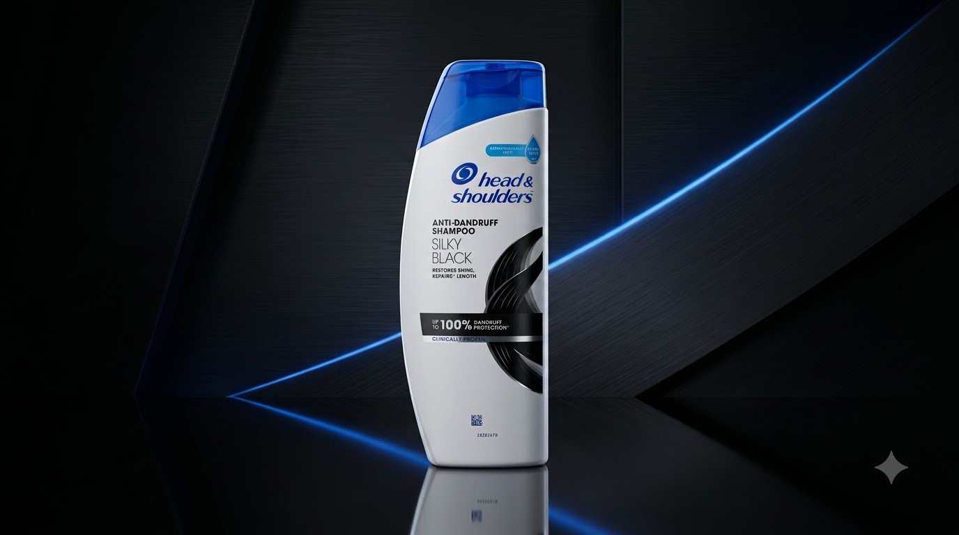 Head & Shoulders Silky Black Anti-Dandruff Shampoo